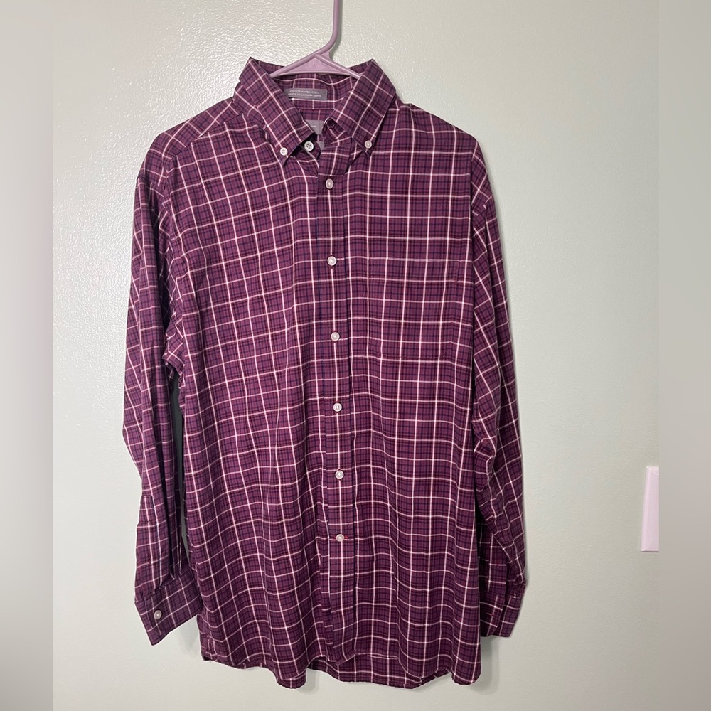 Danial Cremieux  Signature Collection Men's  Plaid Shirt